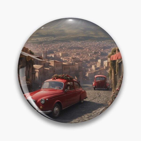 Item preview, Macchina di Babbo Natale in giro nei paesi vesuviani designed and sold by Giuseppe Pellegrino.