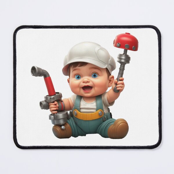 Item preview, Little Hero - Plumber designed and sold by Random Designs.