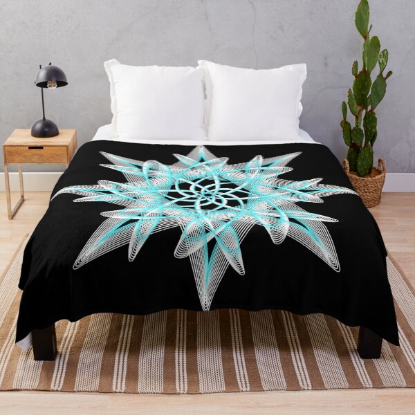 Item preview, Shapes Mania Abstract Snowflake designed and sold by Shapes-Mania.