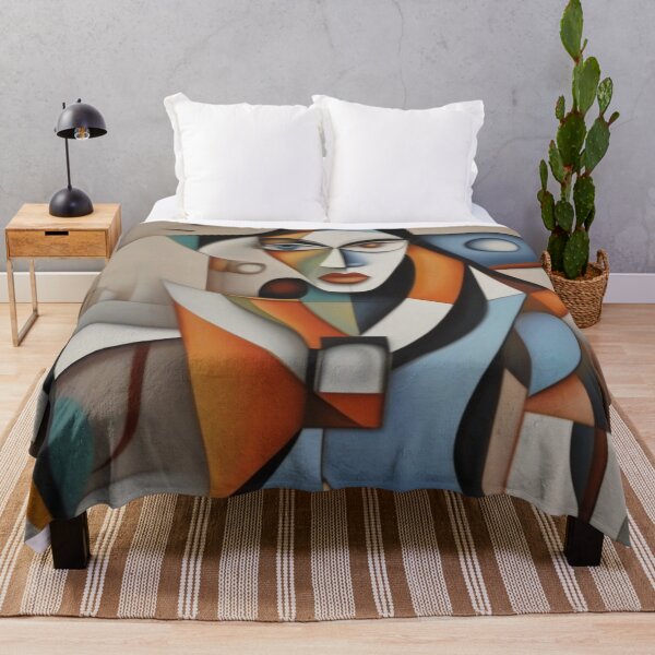 Item preview, The Cubist Enigma,Dive into the depths Abstract. designed and sold by SuraSu.