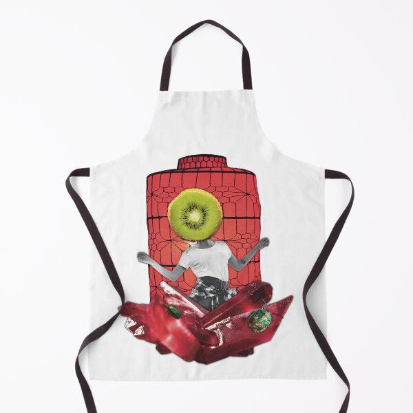 Item preview, Red Light Green Bug Collage Print designed and sold by Julia Sol.
