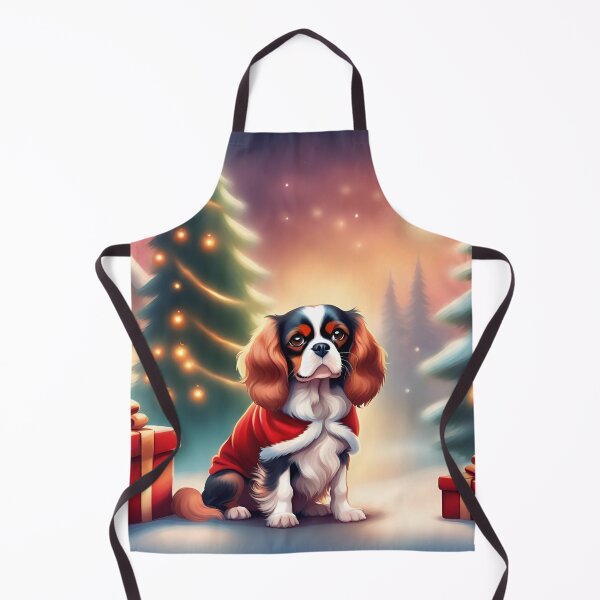 Item preview, Christmas Cavalier King Charles Spaniel  designed and sold by Tmino-design.