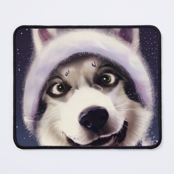 Item preview, Siberian Husky Christmas Dog designed and sold by NeilODonnell.