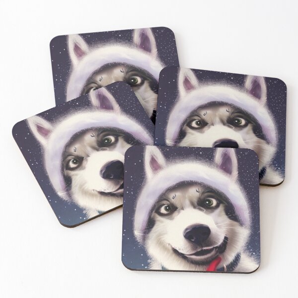 Item preview,  Siberian Husky Christmas Dog designed and sold by NeilODonnell.