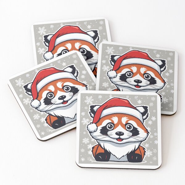 Item preview, Kawaii Red Panda Christmas Design designed and sold by VisualMotivator.