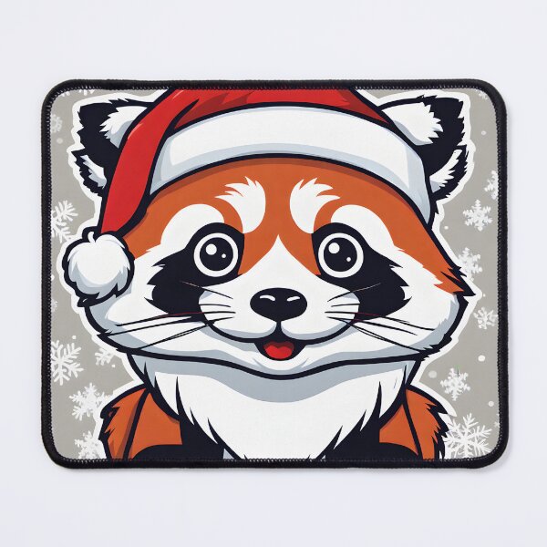 Item preview, Kawaii Red Panda Christmas Design designed and sold by VisualMotivator.