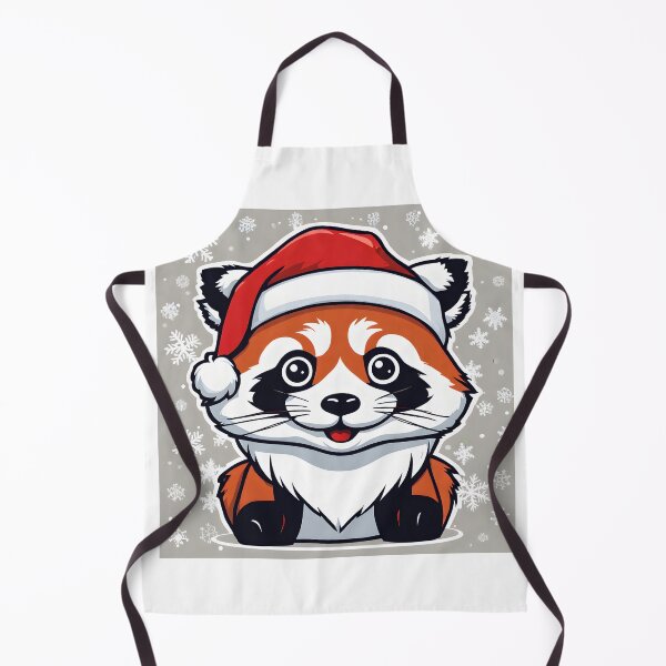 Item preview, Diseño navideño de panda rojo kawaii designed and sold by VisualMotivator.