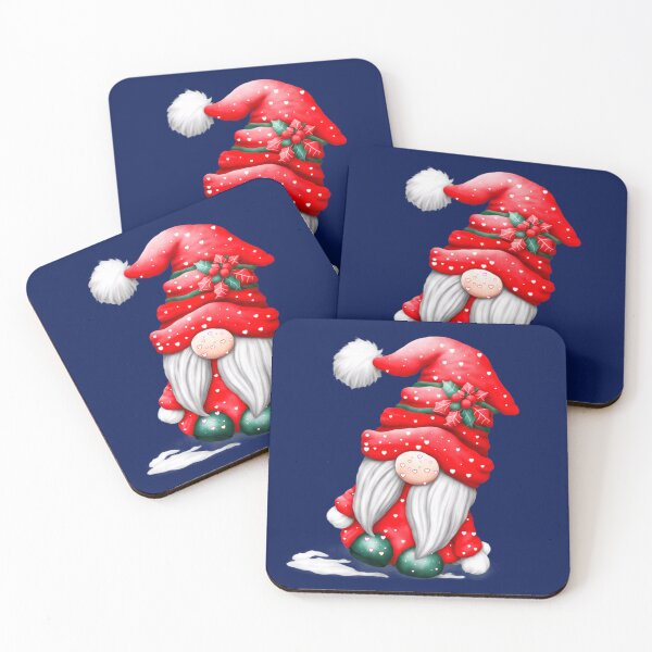 Item preview, Cute Red Santa Christmas Gnome designed and sold by ShreecreatE.