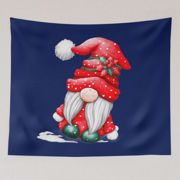 Item preview, Cute Red Santa Christmas Gnome designed and sold by ShreecreatE.