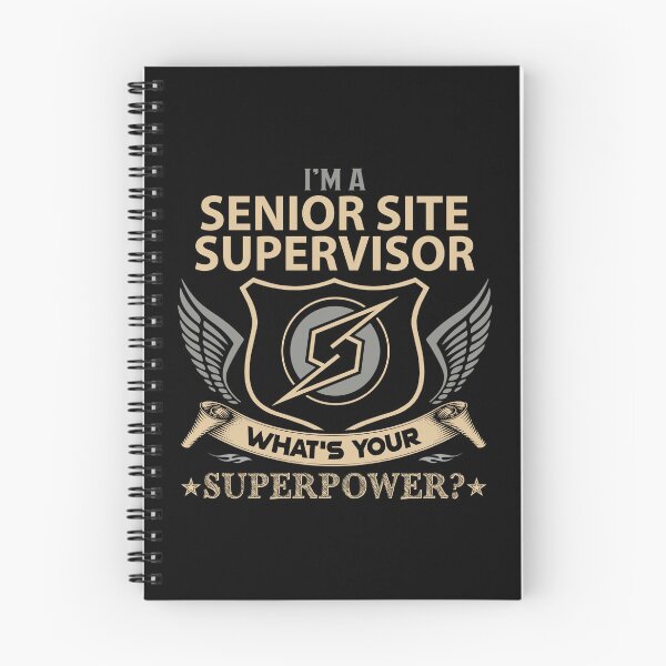 Item preview, Senior Site Supervisor - Superpower designed and sold by alphatinost.