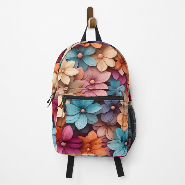 Item preview, Colourful Flowers Pattern designed and sold by LynZorHome.