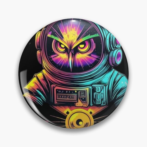 Item preview, Astronaut owl" cut owl in a space suit  designed and sold by Obinne.