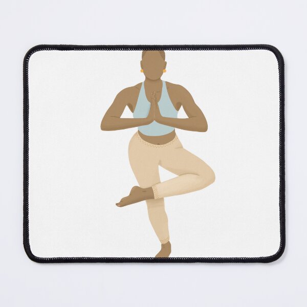Item preview, Woman in yoga pose designed and sold by CreativeElle.