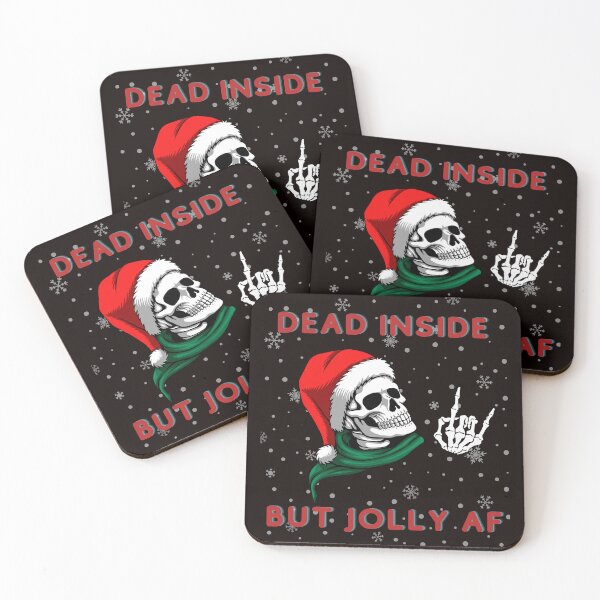 Item preview,   Dead inside but jolly af christmas designed and sold by Creativedsigna.