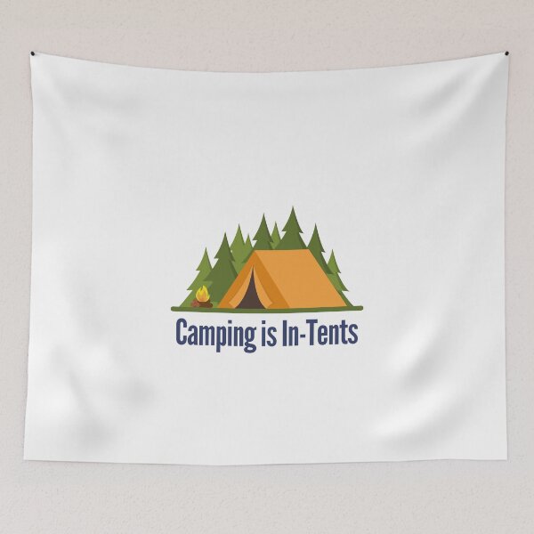 Item preview, In-Tents camping hiking designed and sold by BreadnButter97.