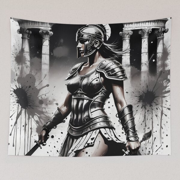 Item preview, Revealing Ancestral Elegance: Roman Gladiator in Digital Art Resurrecting History in Your Space. designed and sold by Artedig.