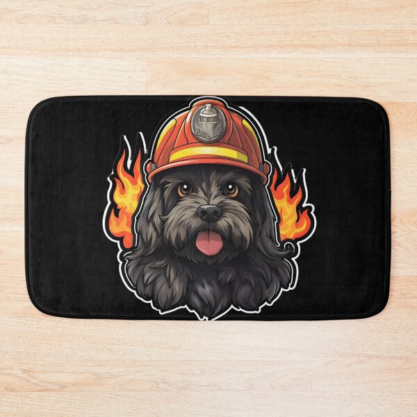 Item preview, Firefighter Chien de Brie Puppy designed and sold by CUTEDOGGIEZ.