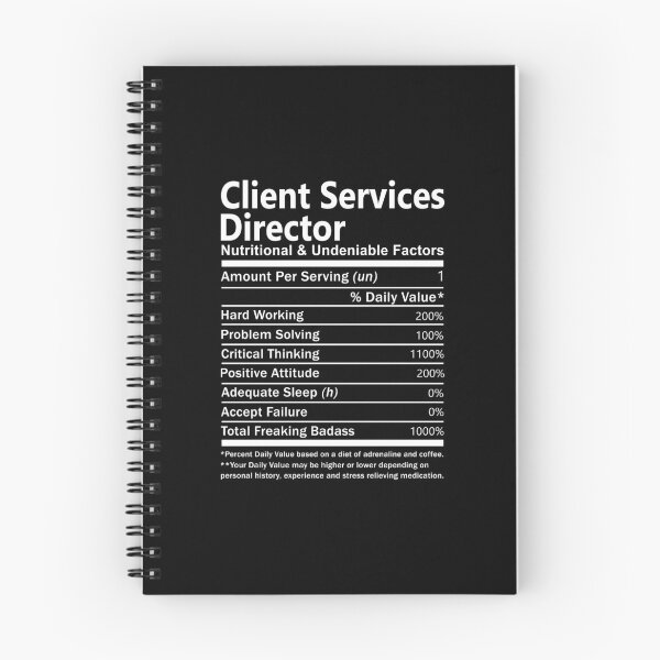 Item preview, Client Services Director - Nutritional And Undeniable Factors designed and sold by analisanta.