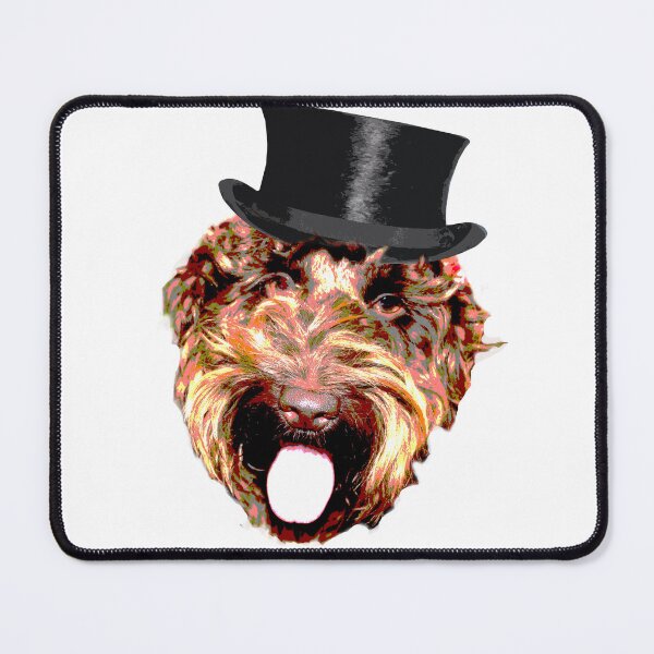 Item preview, Cockapoo in a Top Hat (White) designed and sold by LearsInteriors.