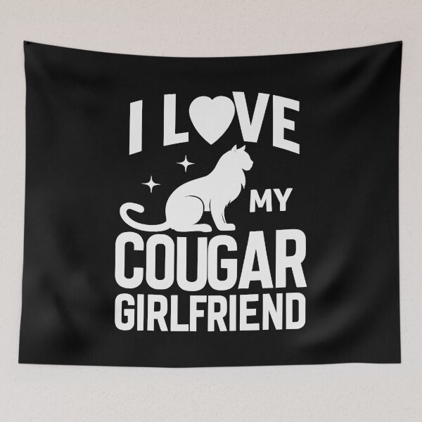 Item preview, Love My Cougar Girlfriend designed and sold by bihtti.