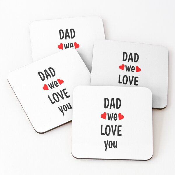 Item preview, dad we love you  designed and sold by MKshoper.