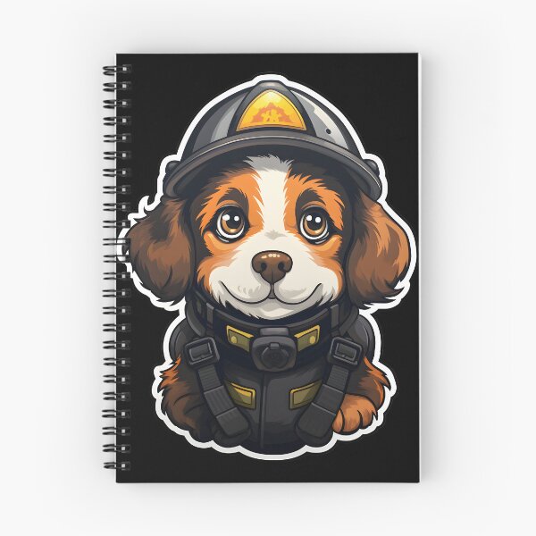 Item preview, Firefighter Brittany designed and sold by CUTEDOGGIEZ.