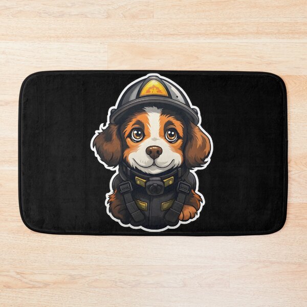 Item preview, Firefighter Brittany designed and sold by CUTEDOGGIEZ.