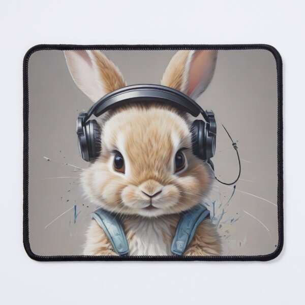 Item preview, Baby rabbit is DJ designed and sold by Leylita Design.