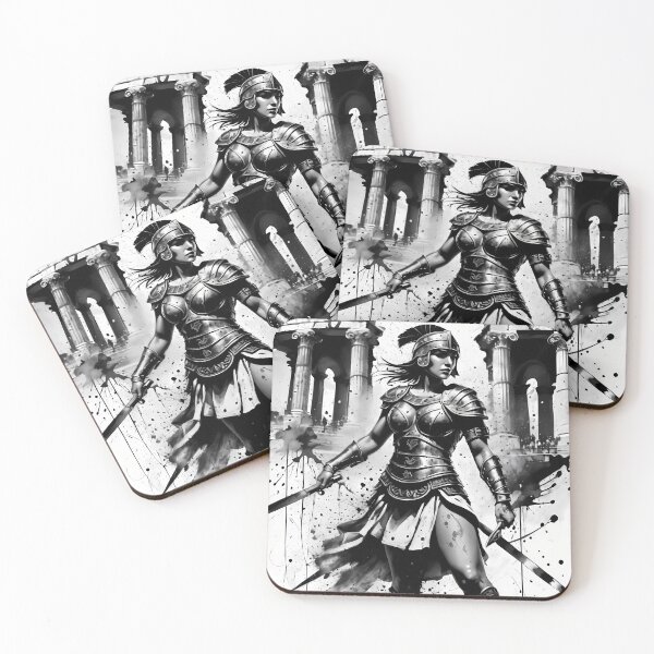 Item preview, Icons of Power: Roman Gladiators in Digital Art that Inspire Strength and Beauty in your Home. designed and sold by Artedig.