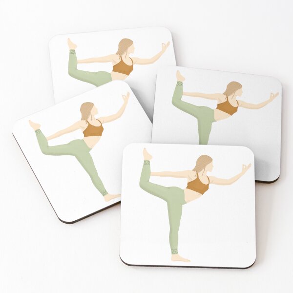 Item preview, Woman in yoga pose designed and sold by CreativeElle.