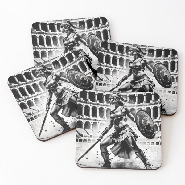 Item preview, From the Sand to your Wall: Roman Gladiator in Digital Art, the Nobility of the Past in your Present. designed and sold by Artedig.