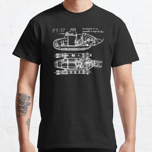 Item preview, FT-17 French Light Tank WW1 Blueprint Diagrams Drawings designed and sold by MilitaryMart.