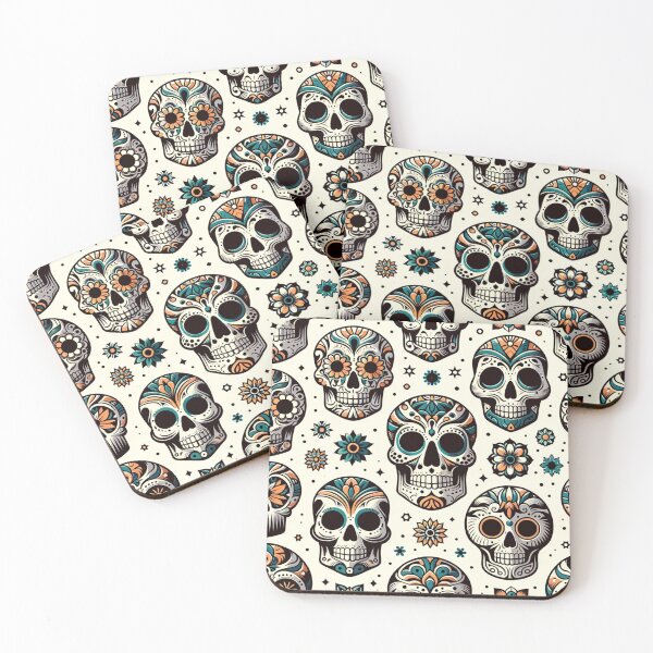 Item preview,  Modern Artistic Skull Pattern designed and sold by Alphaproject.