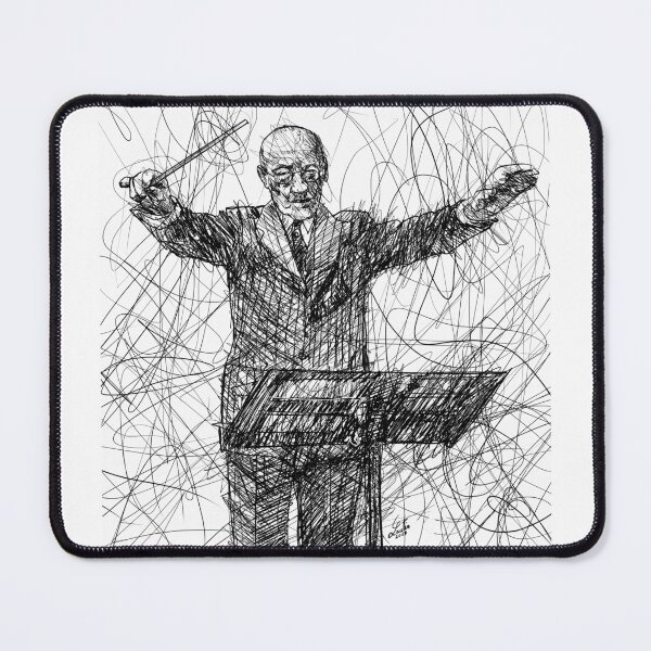 Item preview, HUGO ALFVEN ink portrait designed and sold by lautir.