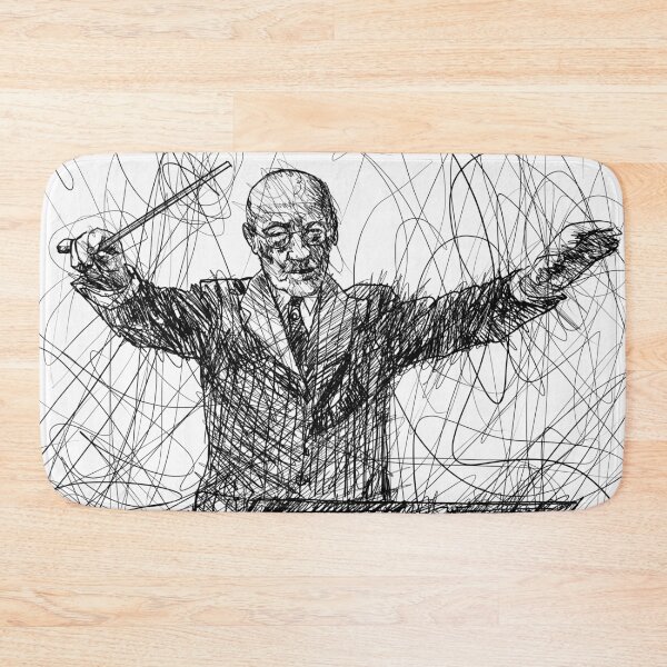 Item preview, HUGO ALFVEN ink portrait designed and sold by lautir.