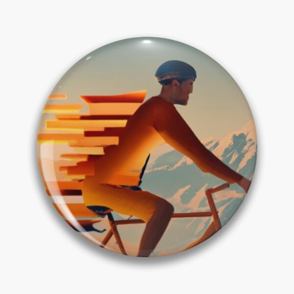 Item preview, man on bike 1 designed and sold by rayo-art.