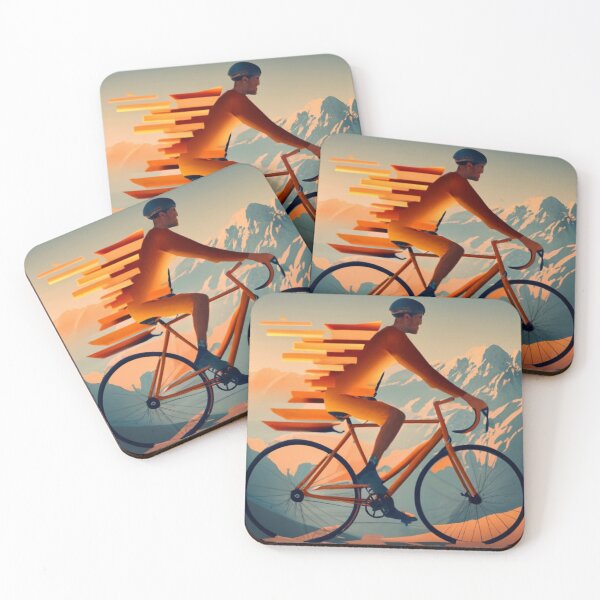 Item preview, man on bike 1 designed and sold by rayo-art.