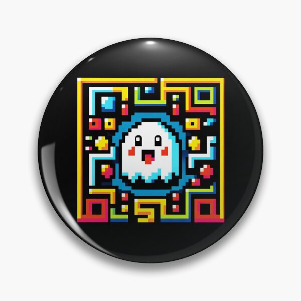 Item preview, Retro Maze Runner: Pixel Ghost designed and sold by PixelPunkster.