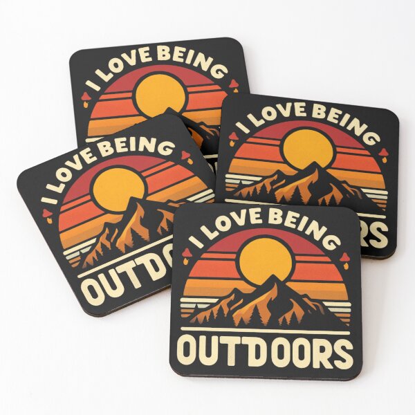 Item preview, I Love Being Outdoors designed and sold by CoussaZau.