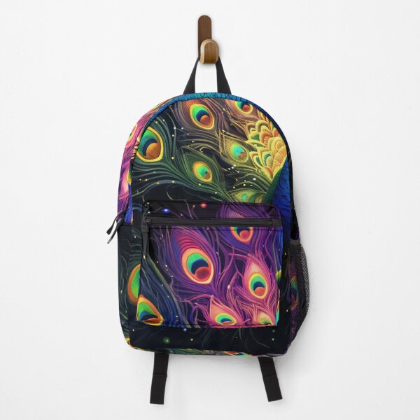Item preview, Peacock Displaying Neon Art 1 designed and sold by AstroRisq.