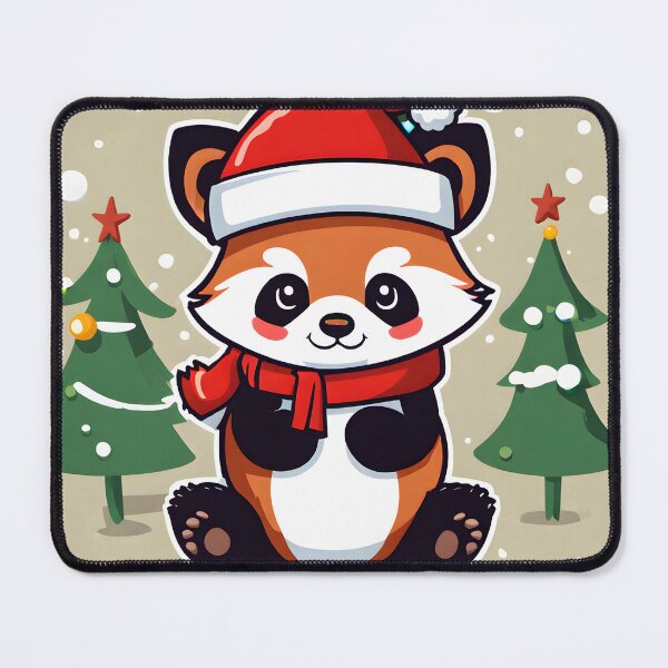 Item preview, Cute Red Panda Christmas Design designed and sold by VisualMotivator.