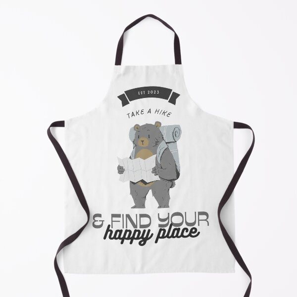 Item preview, Find your happy place camping hiking designed and sold by BreadnButter97.
