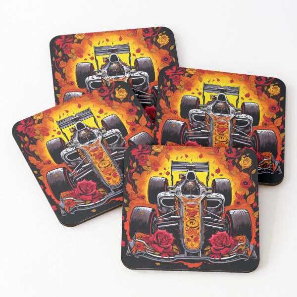 Item preview, Race Car Day of the Dead designed and sold by AstroRisq.