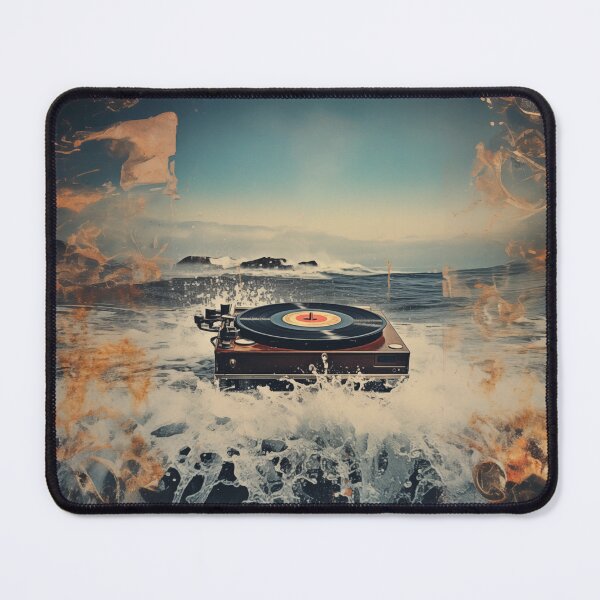 Item preview, turntable with the sound of the sea designed and sold by hola-zzoi.