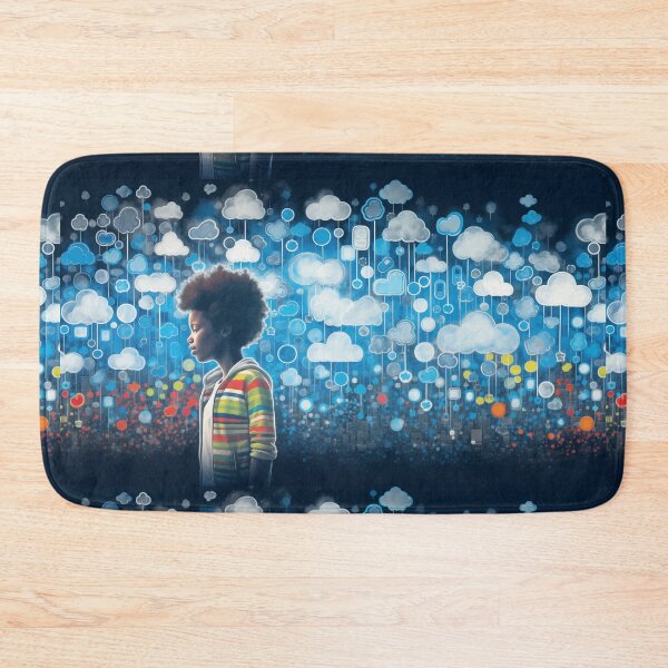 Item preview, Happy clouds, filled with delight, moving through every obstacle designed and sold by Richenda.