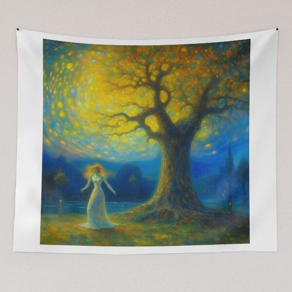 Item preview, Veil of Enlightenment Canopy of Cosmic Connection designed and sold by Daniel Dudgeon.