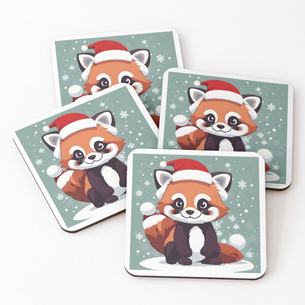 Item preview, Christmas  Cute Red Panda  designed and sold by VisualMotivator.