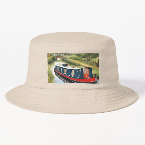 Item preview, Blue Narrow boat cruising designed and sold by canal-arts.