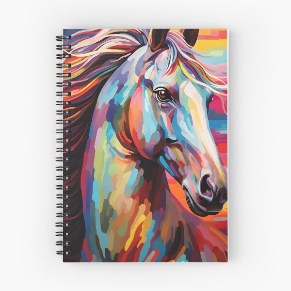 Item preview, Colorful Horse Abstract designed and sold by unknown-places.