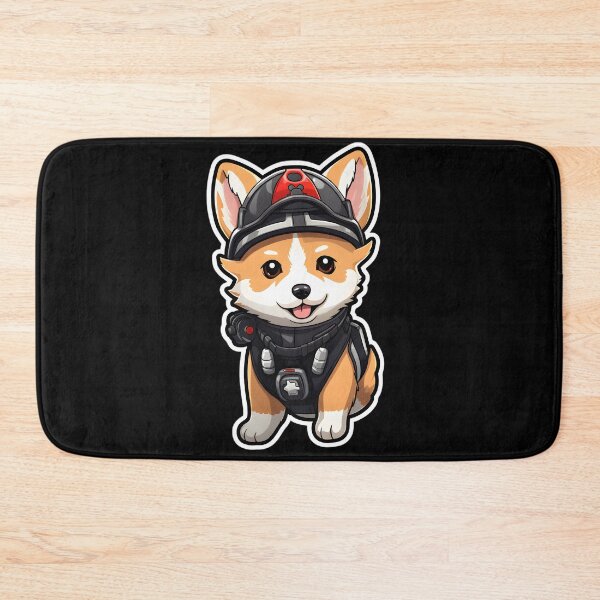 Item preview, Firefighter Canaan Dog designed and sold by CUTEDOGGIEZ.